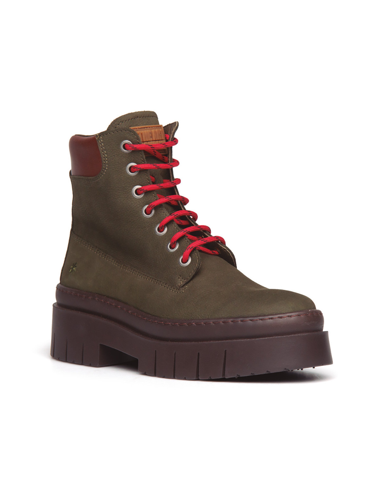 Chaussures Femmes Kaki Modèle Amberes - The Art Company