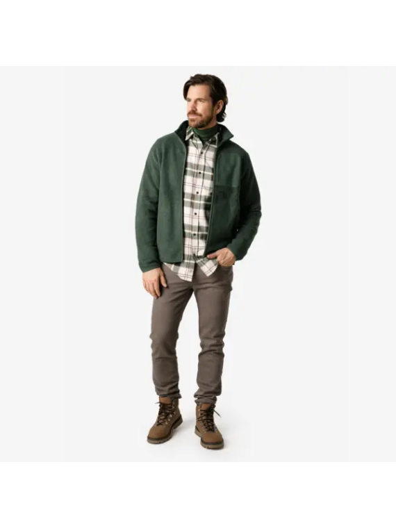 Veste Polaire pour Homme en 100% coton bio - Livingcrafts