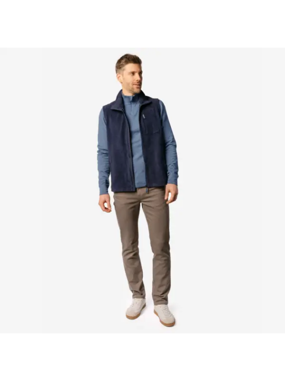 Veste Polaire sans Manche pour Homme en 100% coton bio - Livingcrafts