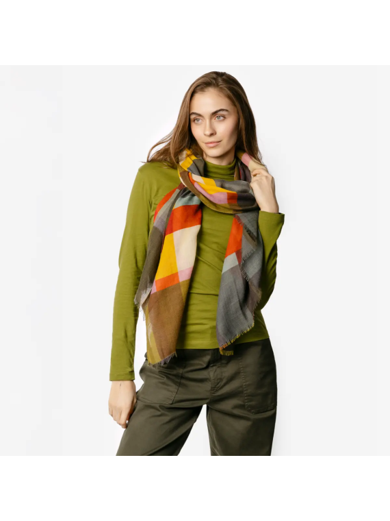 Echarpe Unisexe en 100% Laine Fabriquée en Allemagne -  Living Crafts