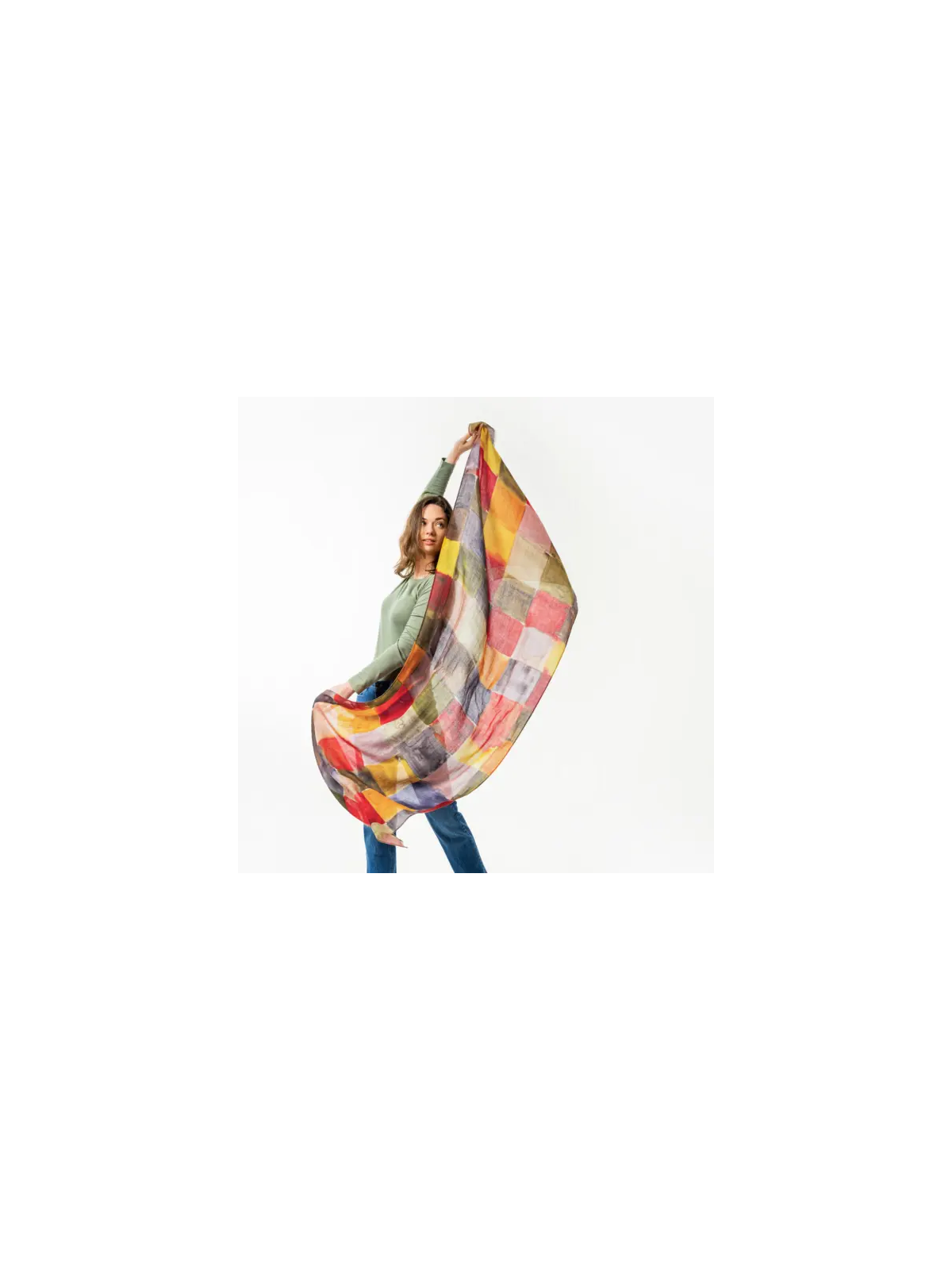 Echarpe Unisexe en 100% Laine Fabriquée en Allemagne -  Living Crafts