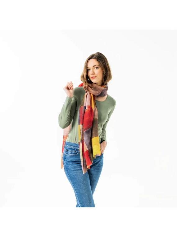 Echarpe Unisexe en 100% Laine Fabriquée en Allemagne -  Living Crafts