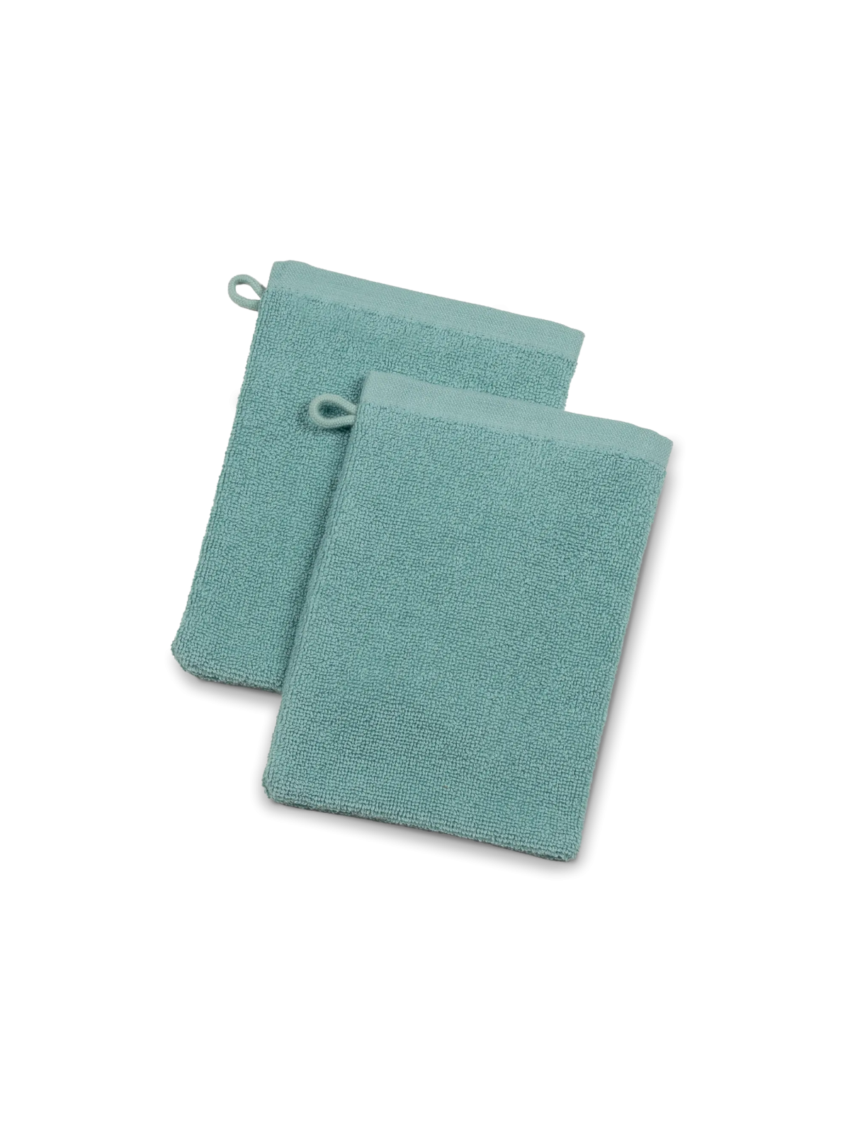 2 Gants de toilette 100% coton bio 22x16cm Living Crafts Lot de 2 G...