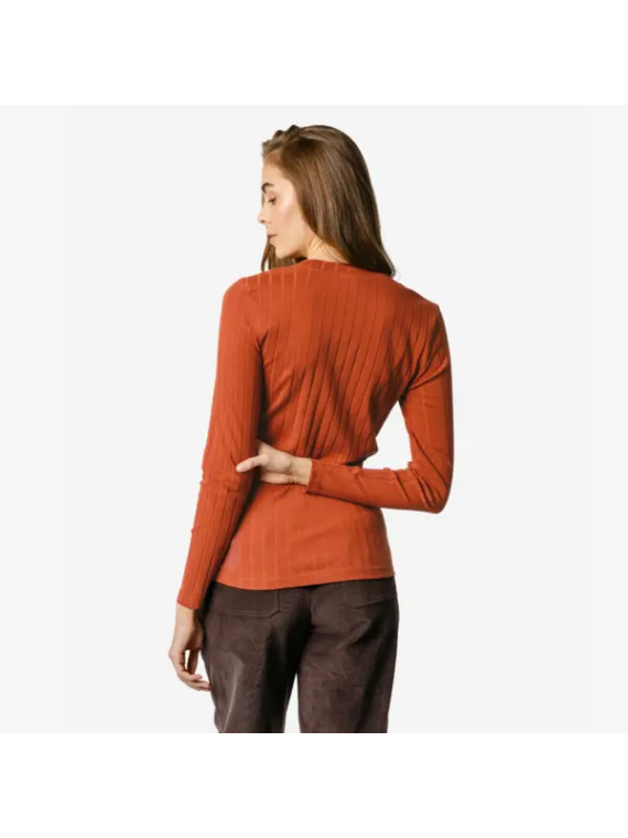 Tee-shirt Manches Longues pour Femme en Coton Bio - Livingcrafts