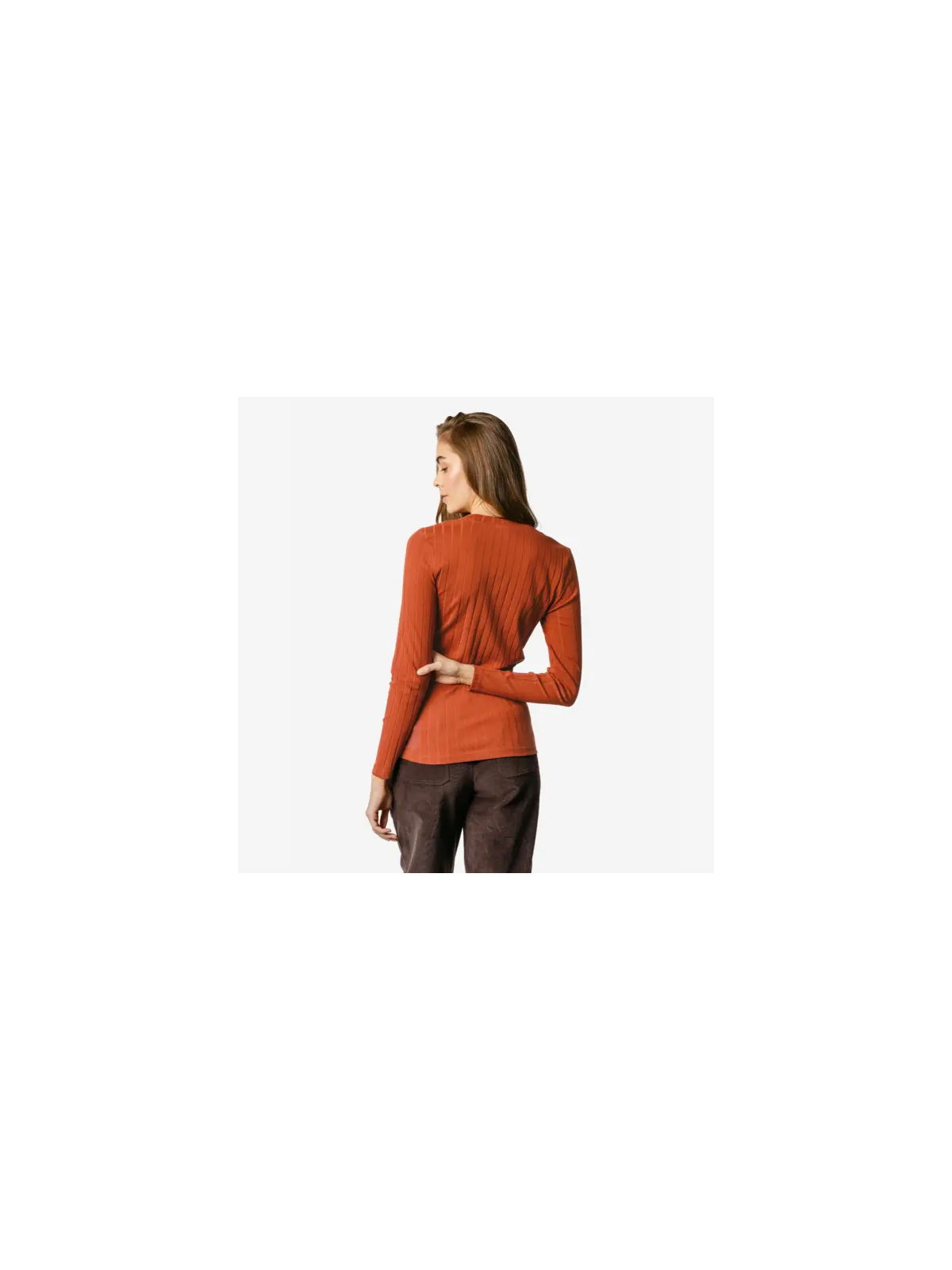 Tee-shirt Manches Longues pour Femme en Coton Bio - Livingcrafts
