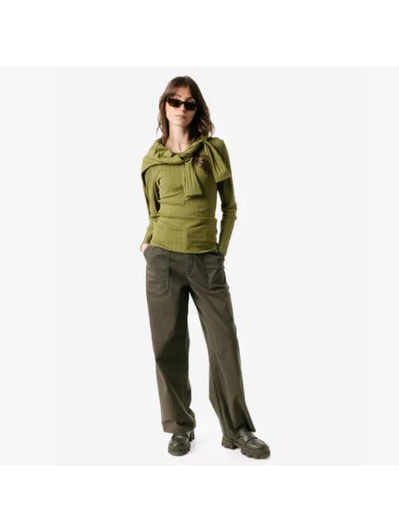 Tee-shirt Manches Longues pour Femme en Coton Bio - Livingcrafts