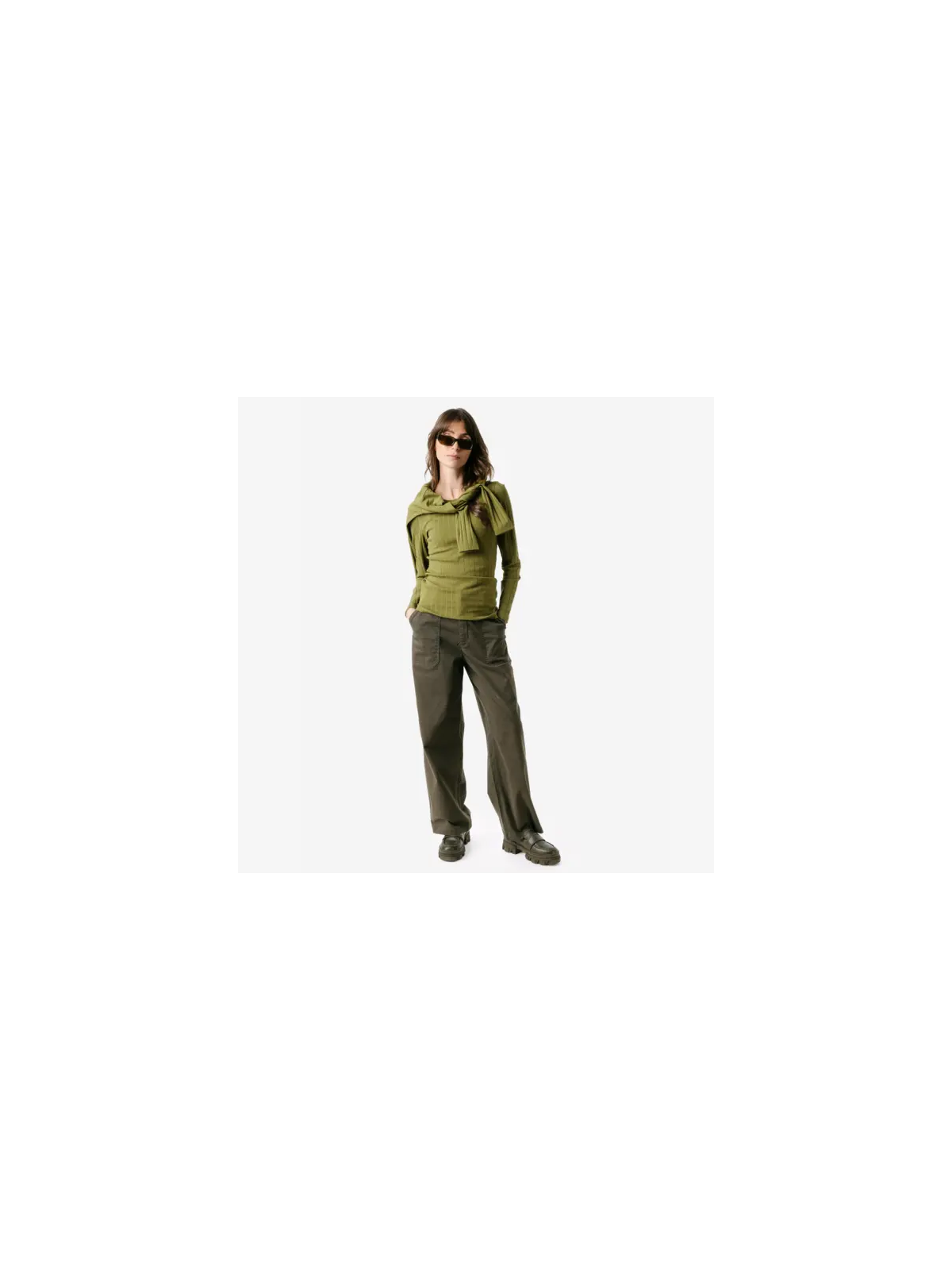 Tee-shirt Manches Longues pour Femme en Coton Bio - Livingcrafts