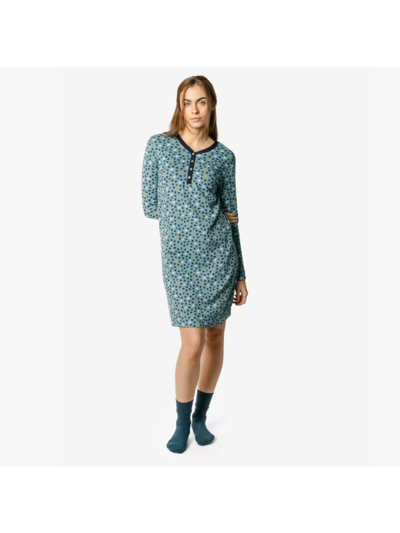 Chemise de Nuit pour Femme en 100% Coton Bio - Livingcrafts