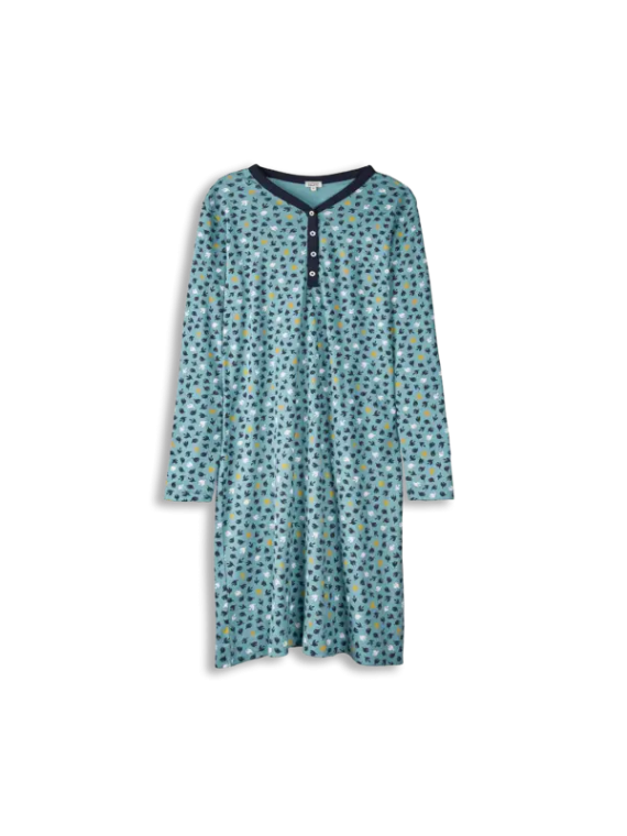 Chemise de Nuit pour Femme en 100% Coton Bio - Livingcrafts