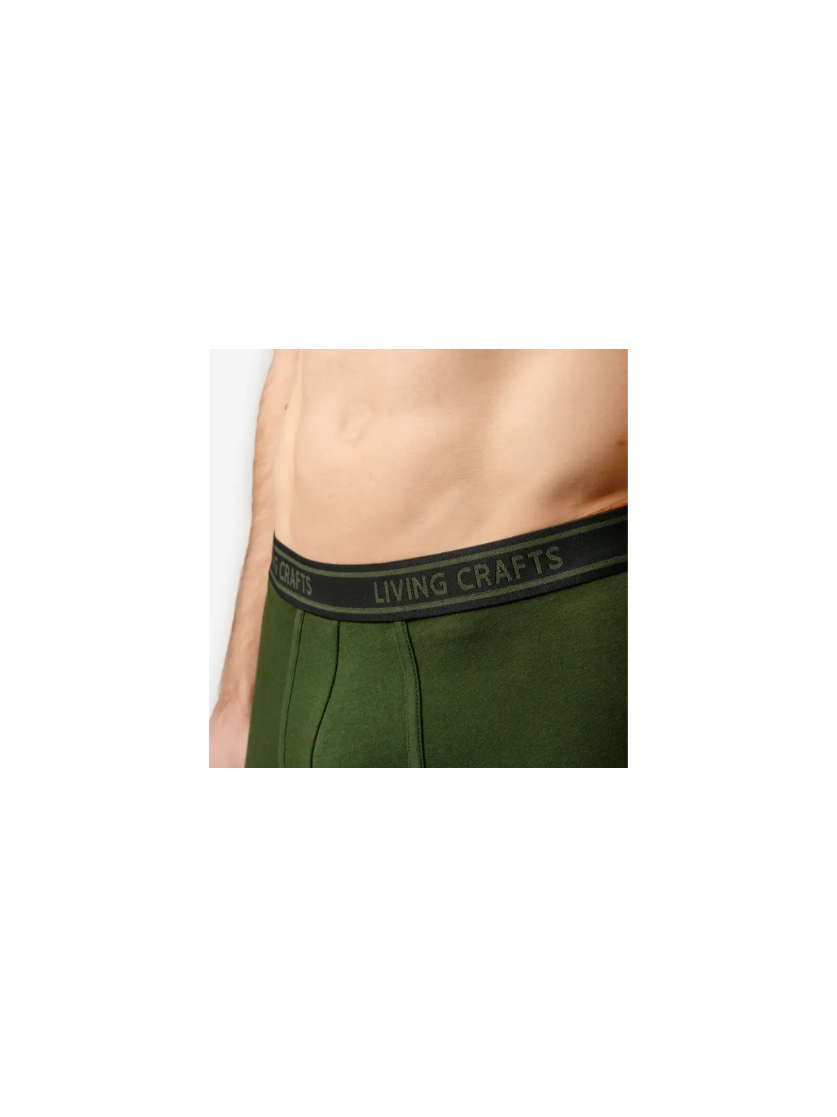 Lot de 2 Boxers Longs pour Homme en Coton Bio - Livingcrafts