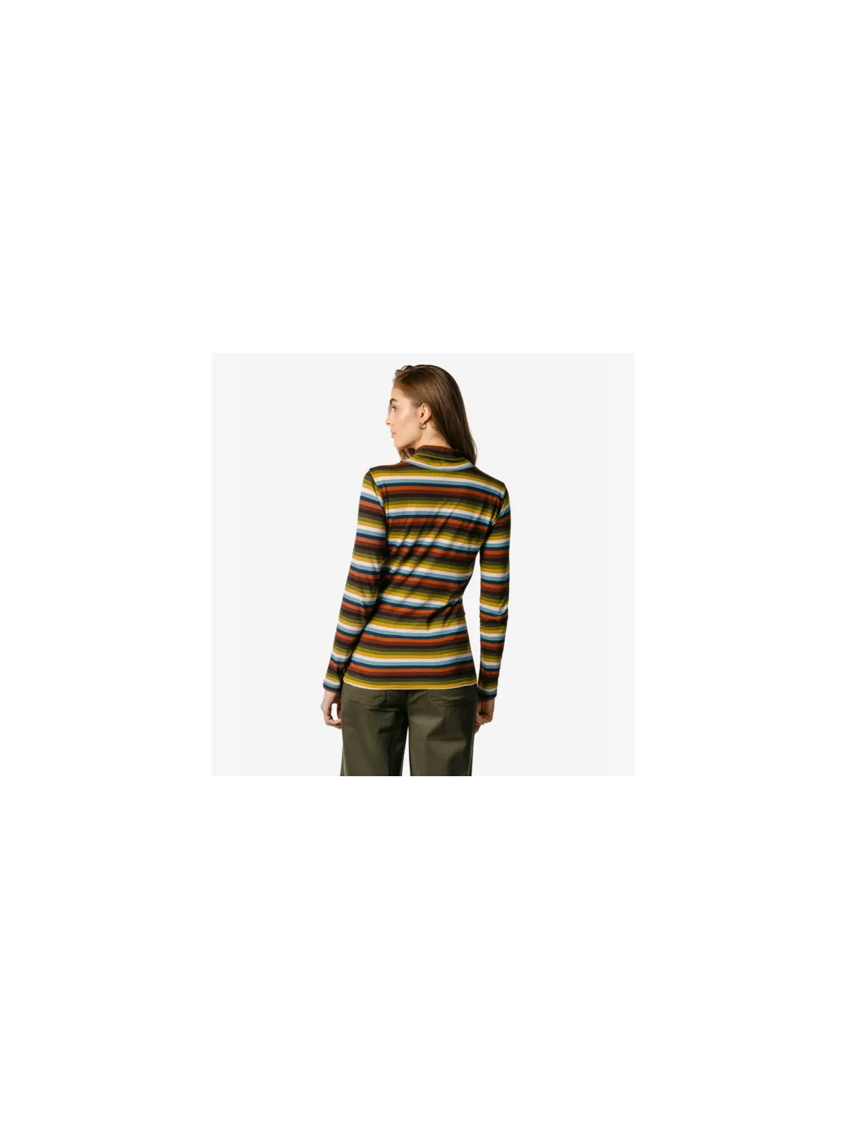 Haut Col Roulé pour Femme en 100% Coton BIO - LIvingcrafts