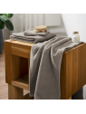 Serviette de toilette 100% coton bio 100x50cm MarqueLiving Crafts
