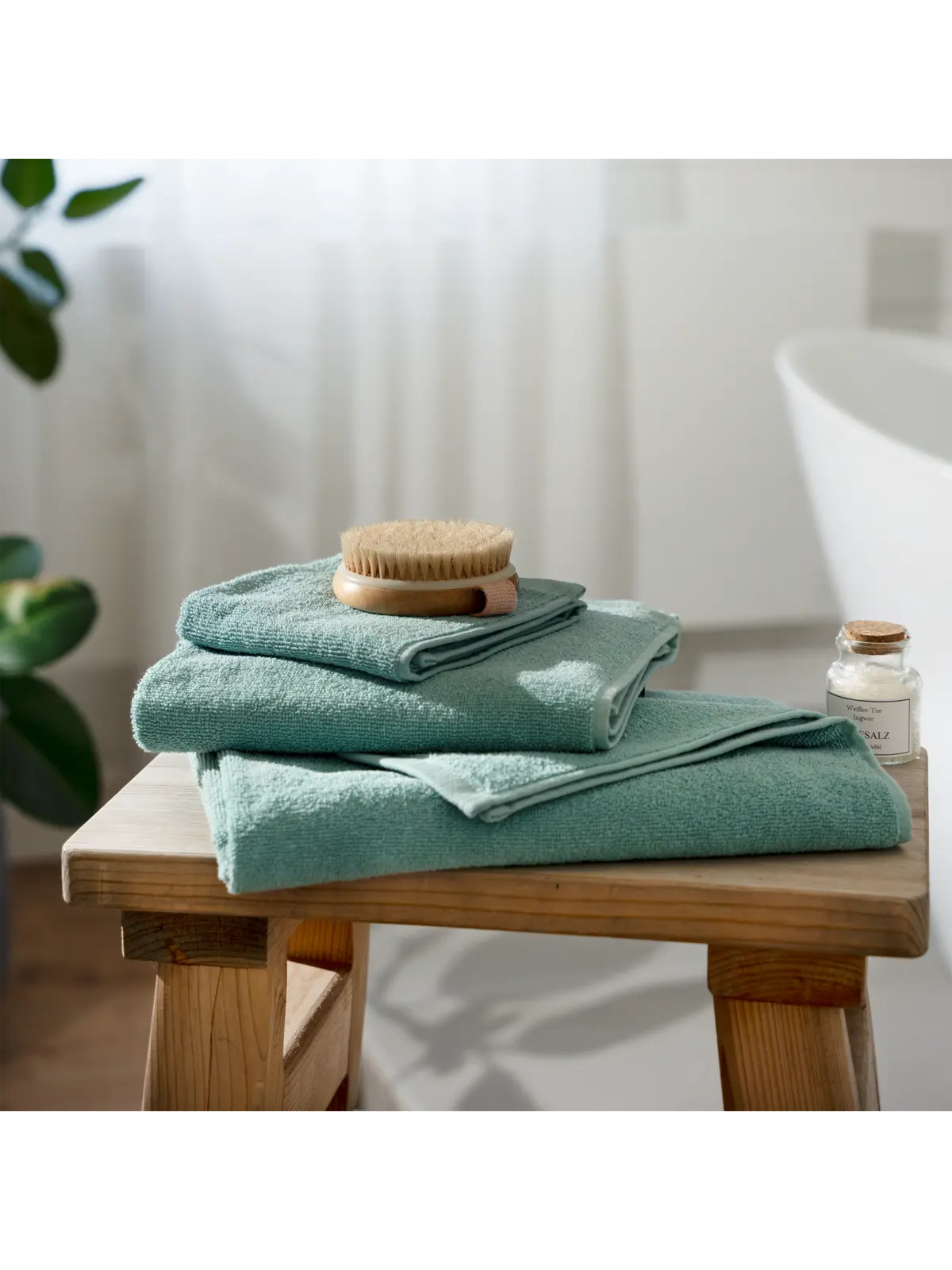Drap de bain 100% coton bio 140x70cm Marque éco-responsable Living Crafts