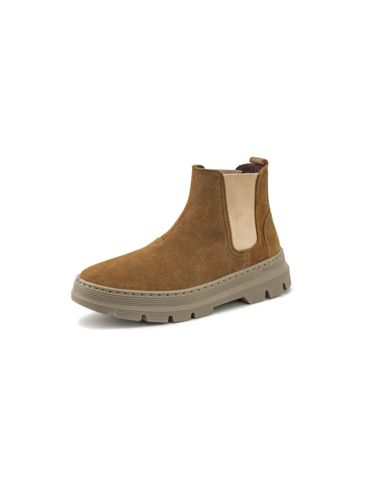 Chaussures Montantes Fourrées Laine Couleur Beige - Naturalworld