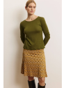 Tee-shirt Manches Longues Femme en Laine et Coton Bio- Tranquillo