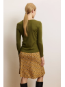 Tee-shirt Manches Longues Femme en Laine et Coton Bio- Tranquillo