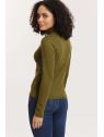 Tee-shirt Manches Longues Femme en Laine et Coton Bio- Tranquillo