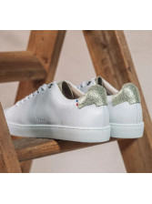Chaussures Sessile "Abelia" Blanc or
