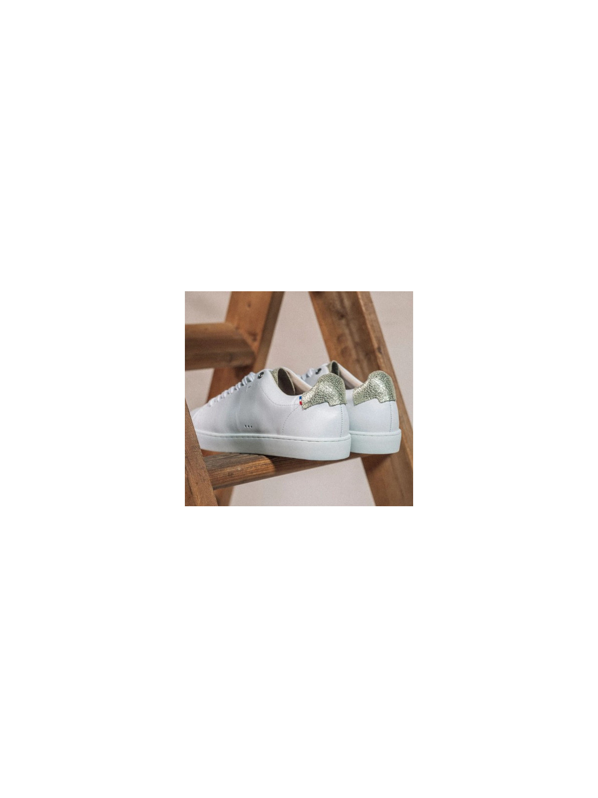 Chaussures Sessile "Abelia" Blanc or