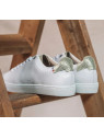 Chaussures Sessile "Abelia" Blanc or