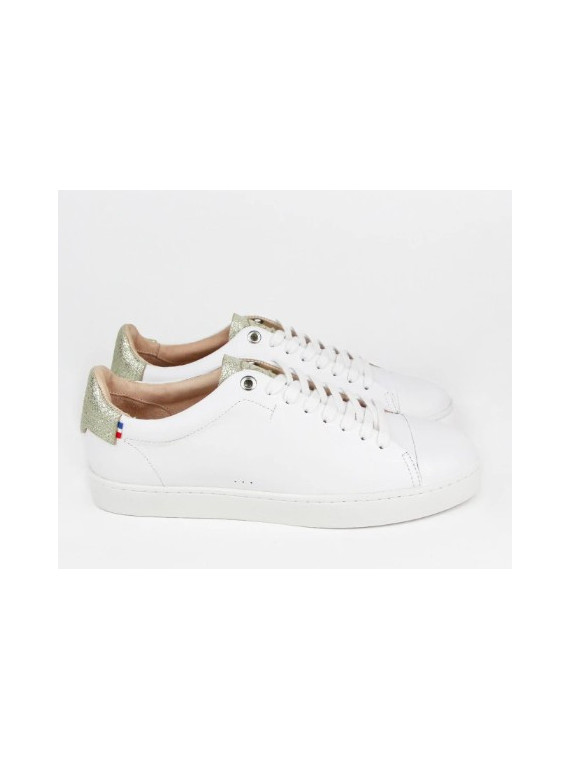 Chaussures Sessile "Abelia" Blanc or