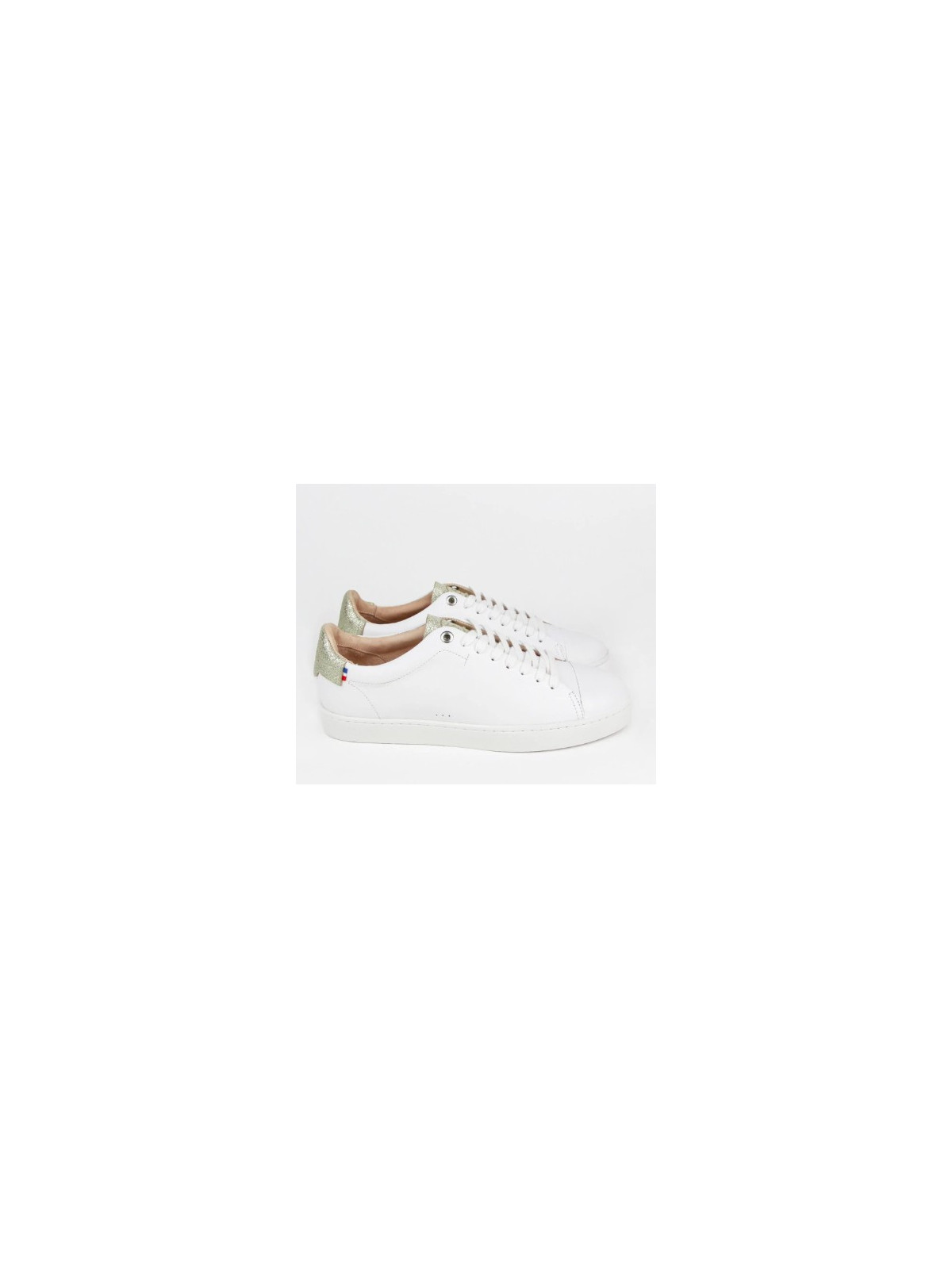 Chaussures Sessile "Abelia" Blanc or