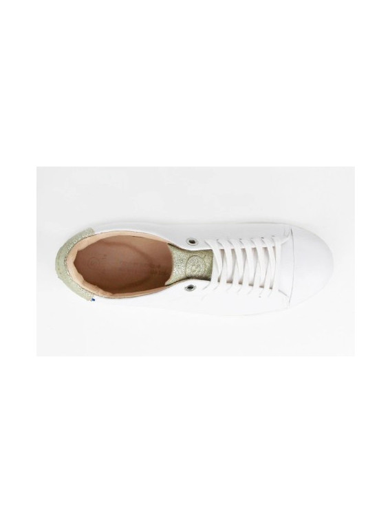 Chaussures Sessile "Abelia" Blanc or