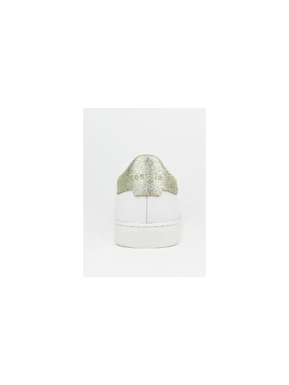 Chaussures Sessile "Abelia" Blanc or