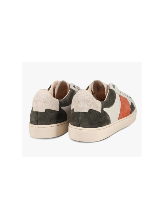 Chaussures Sessile "Hiba" Crème/orange/kaki