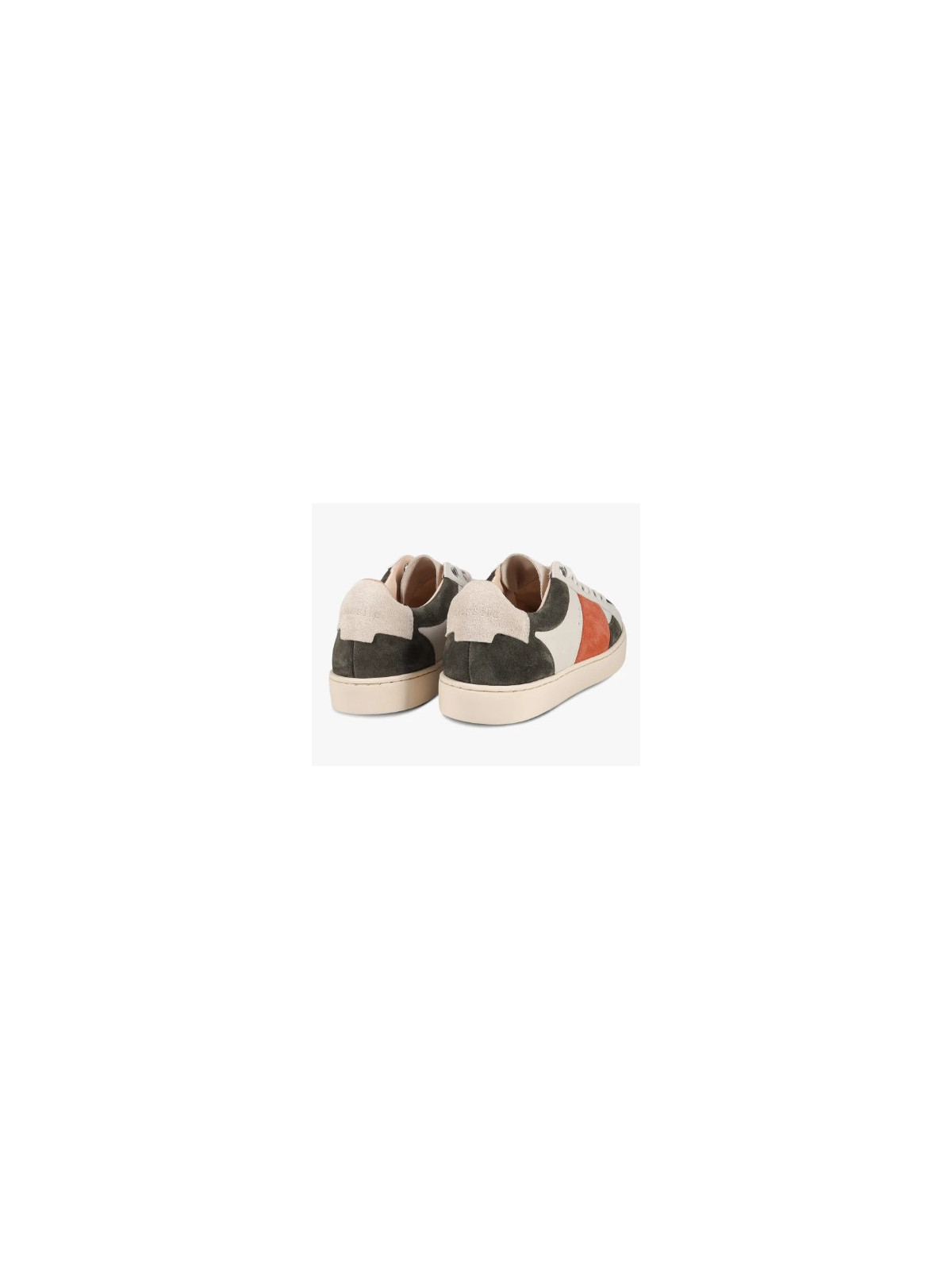 Chaussures Sessile "Hiba" Crème/orange/kaki