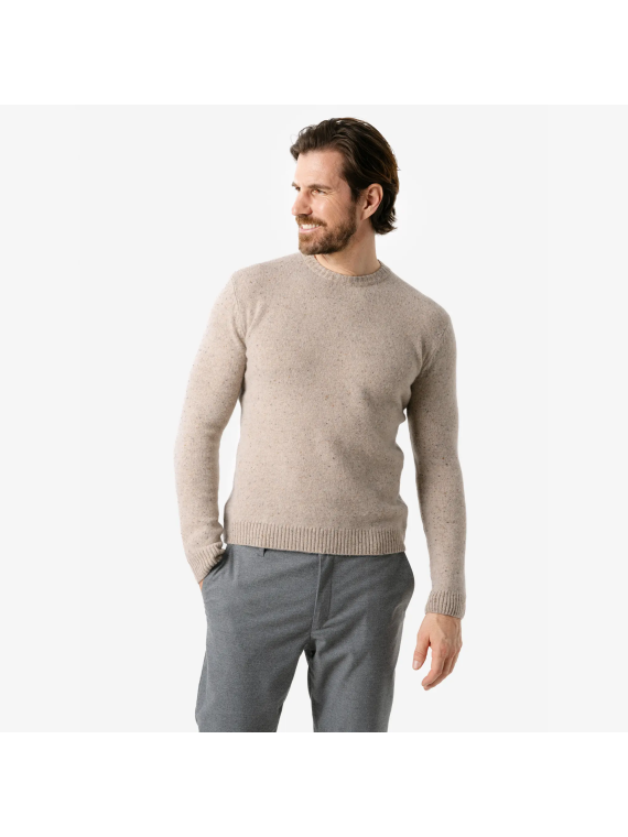 Pull pour Homme en 100% Laine Biologique - Livingcrafts