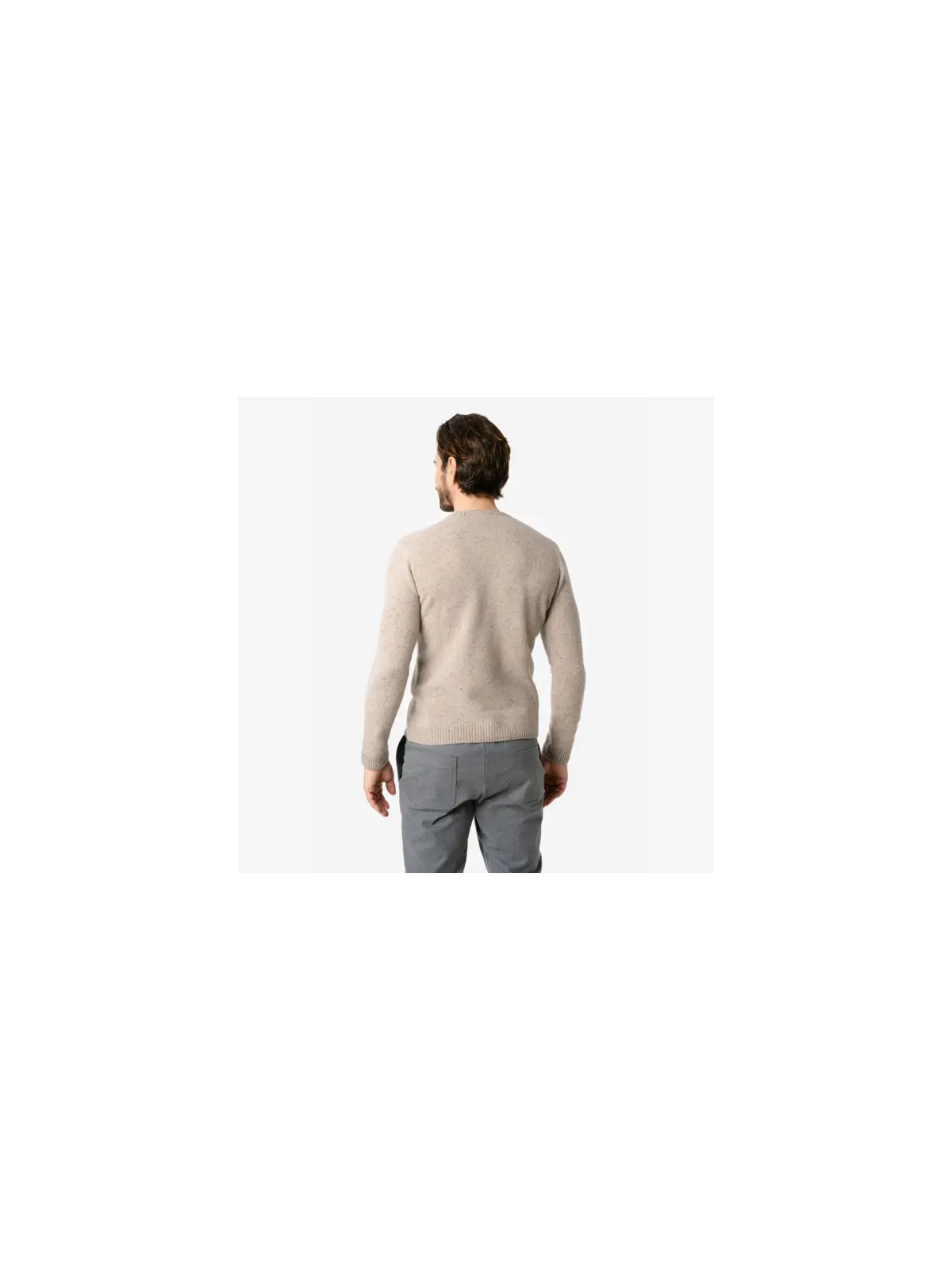 Pull pour Homme en 100% Laine Biologique - Livingcrafts