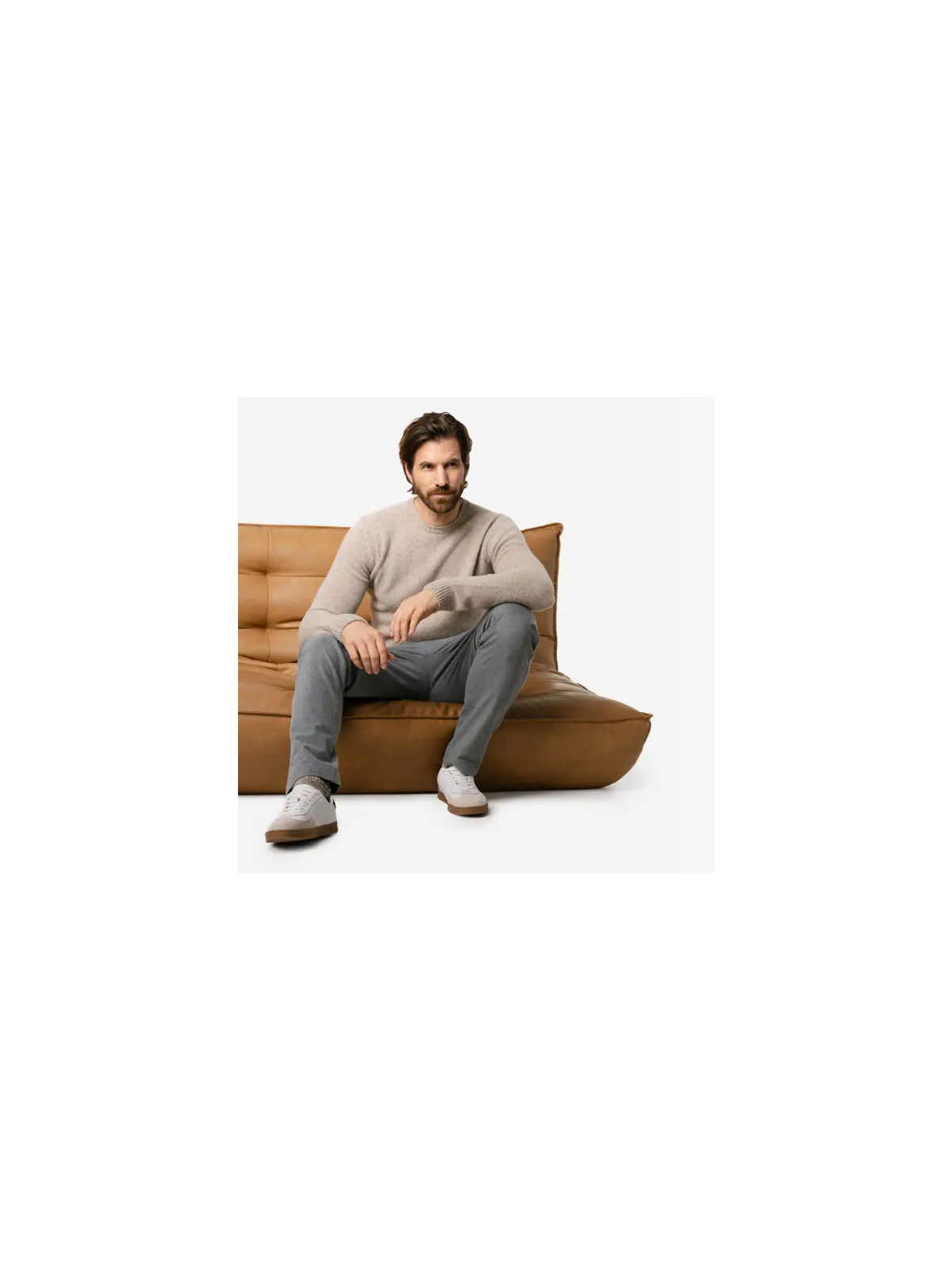 Pull pour Homme en 100% Laine Biologique - Livingcrafts