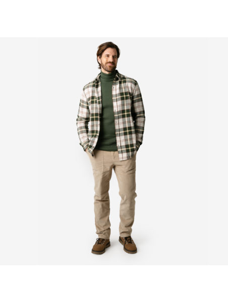 Chemise pour Homme en Flanelle 100% Coton Bio - Livingcrafts
