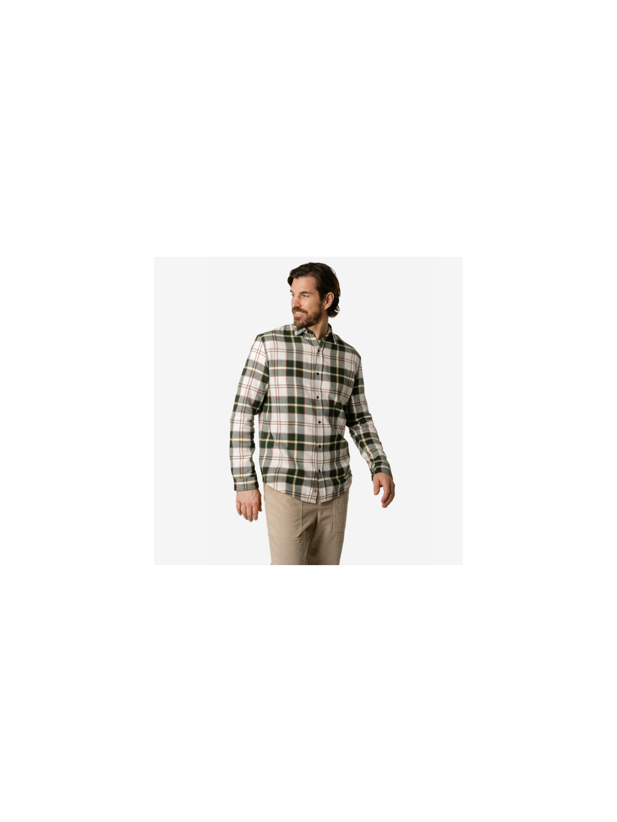 Chemise pour Homme en Flanelle 100% Coton Bio - Livingcrafts
