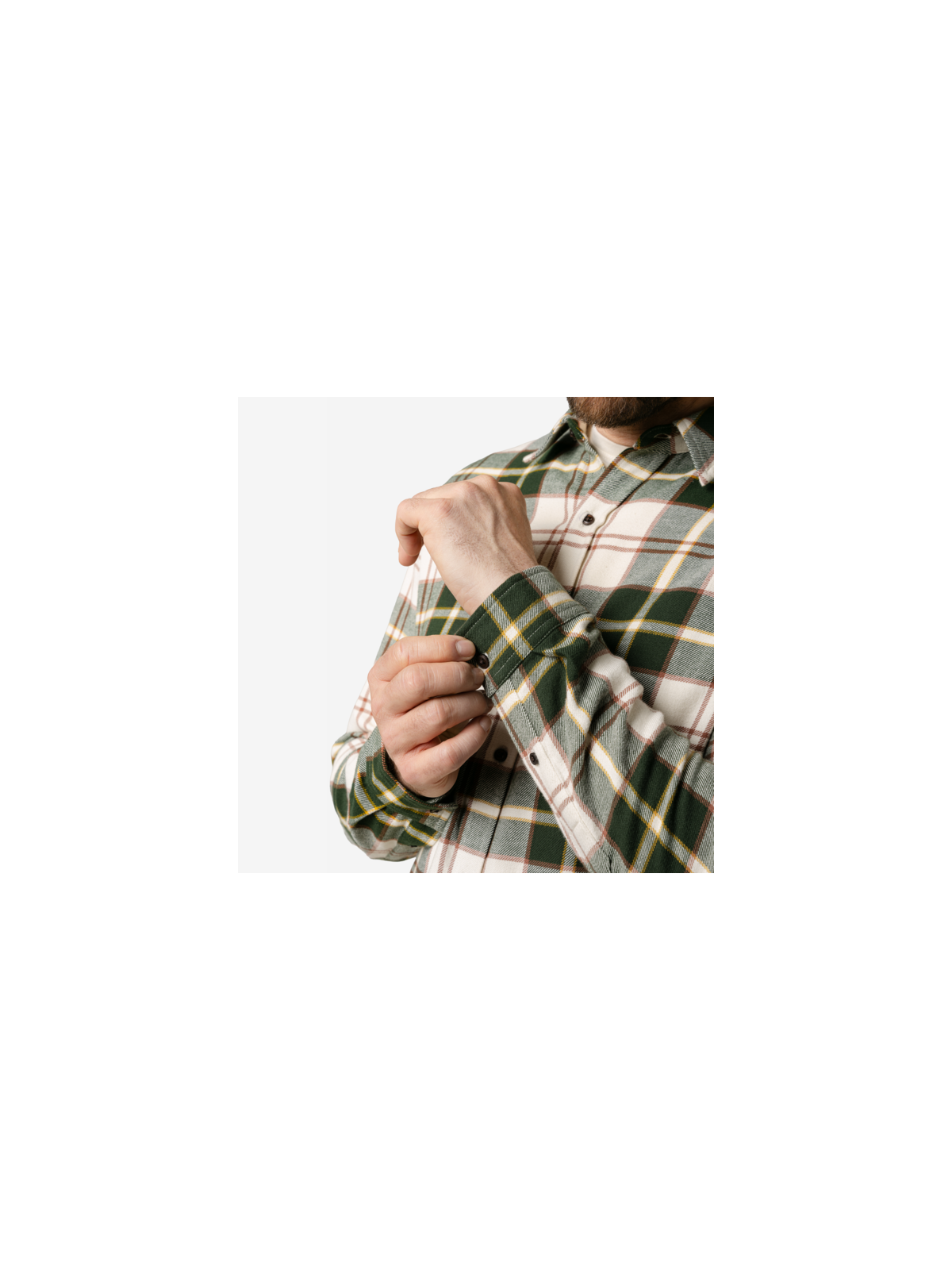 Chemise pour Homme en Flanelle 100% Coton Bio - Livingcrafts