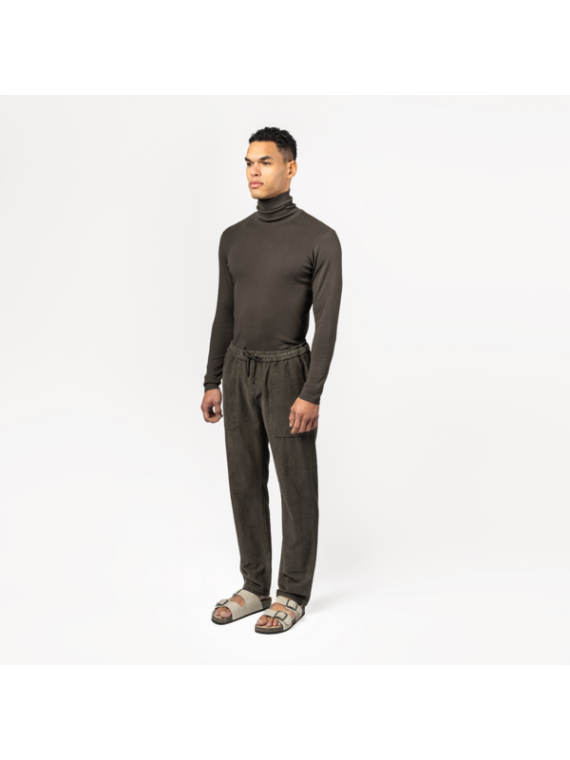 Pantalon Cargo en Velours de Coton Bio pour Homme - Livingcrafts