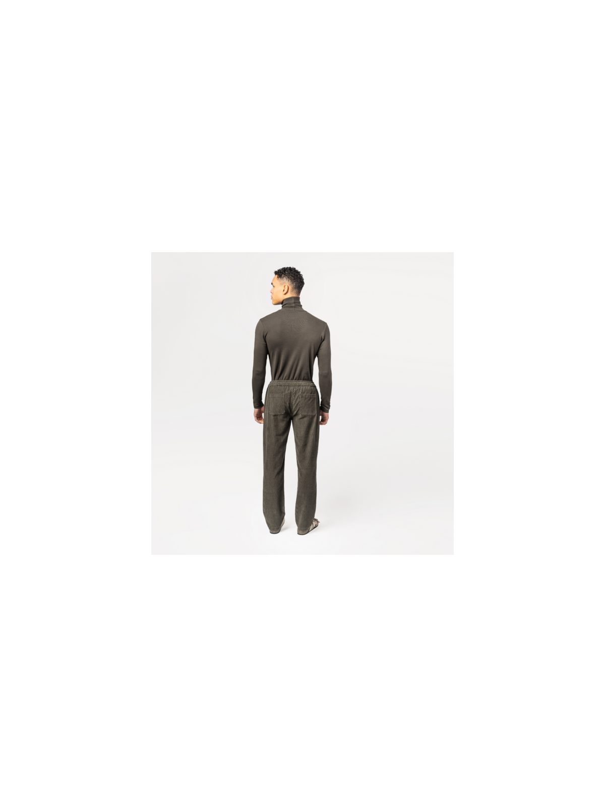 Pantalon Cargo en Velours de Coton Bio pour Homme - Livingcrafts