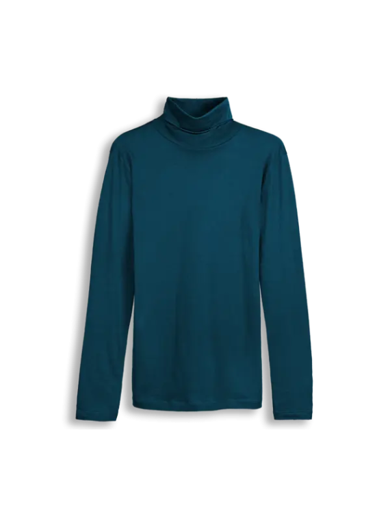 Haut Col Roulé pour Femme en 100% Coton BIO - LIvingcrafts