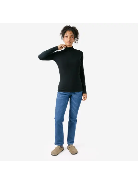 Haut Col Roulé pour Femme en 100% Coton BIO - LIvingcrafts