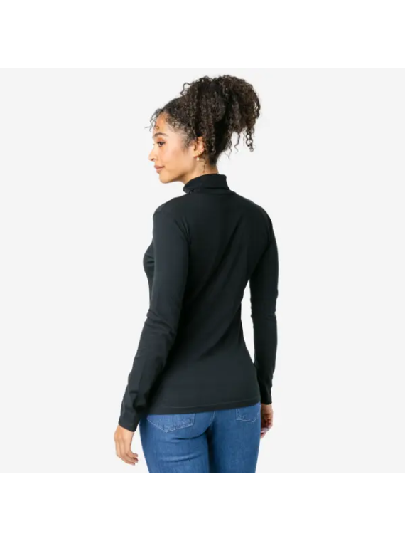 Haut Col Roulé pour Femme en 100% Coton BIO - LIvingcrafts