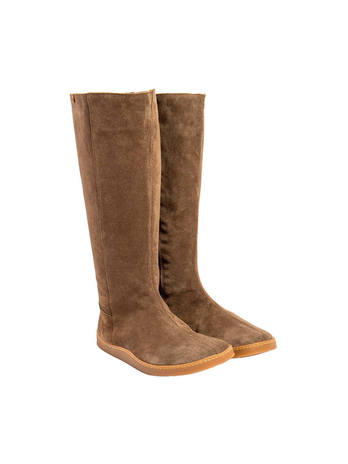Chaussures de Ville Mixtes Ultra Souple Vert Lichen-  El Naturalista