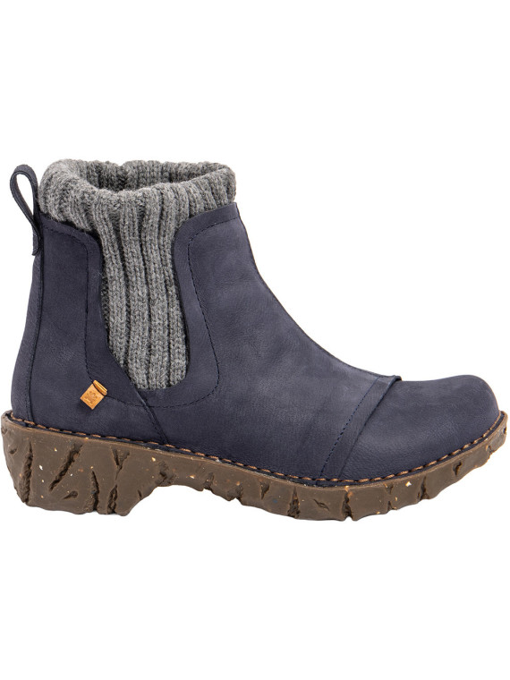Chaussures Type Sabots pour Femme en Cuir Couleur Ocre - El Naturalista