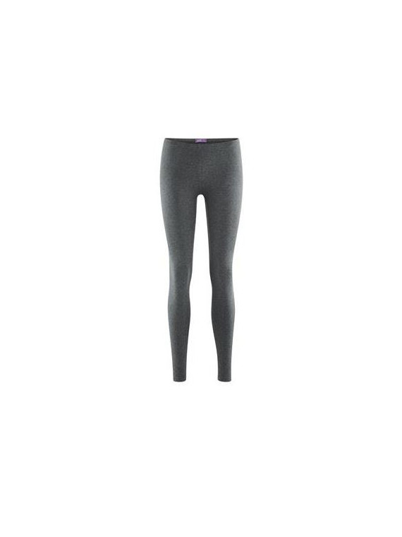 Leggings femme en coton bio gris