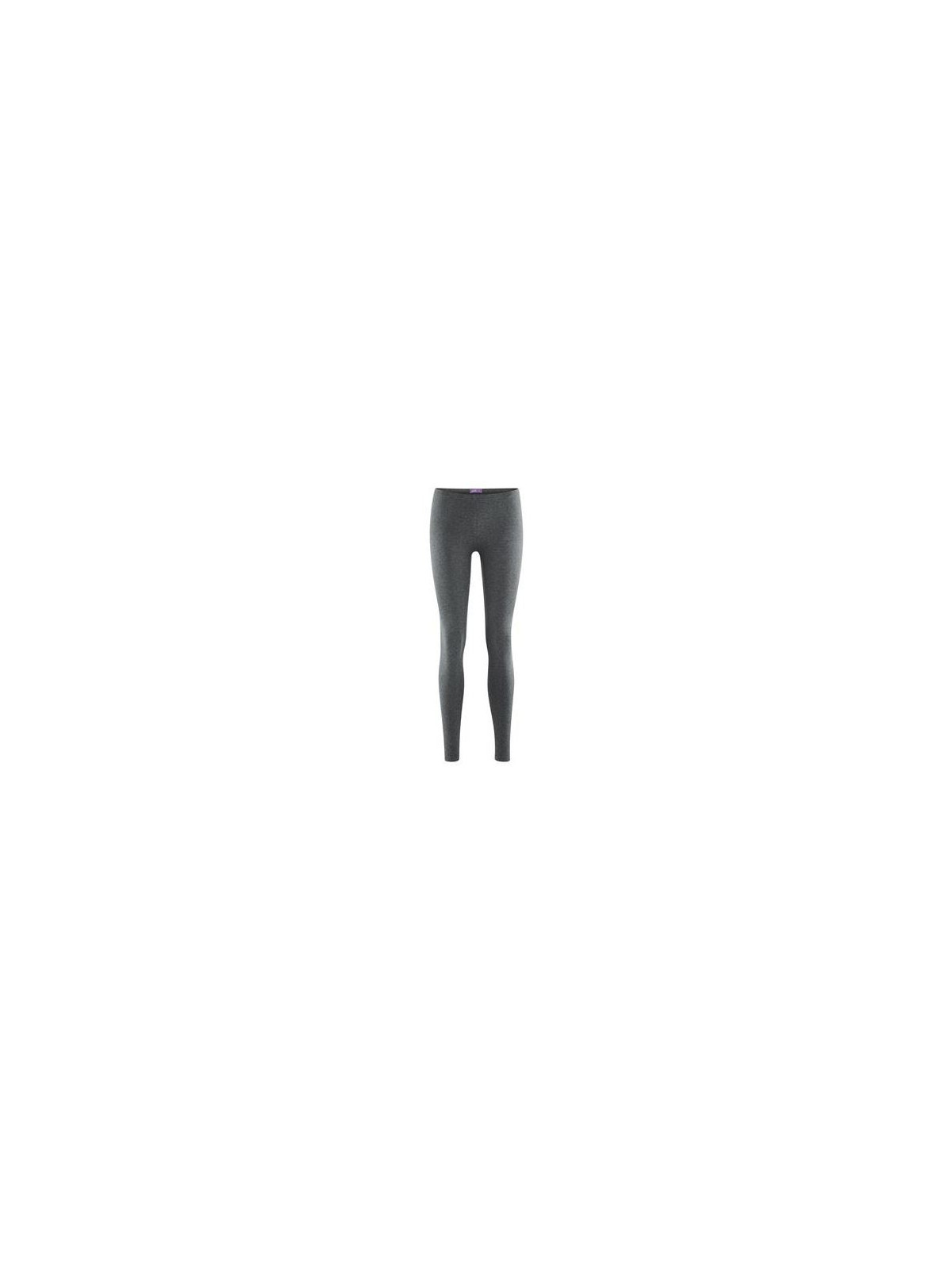 Leggings femme en coton bio gris