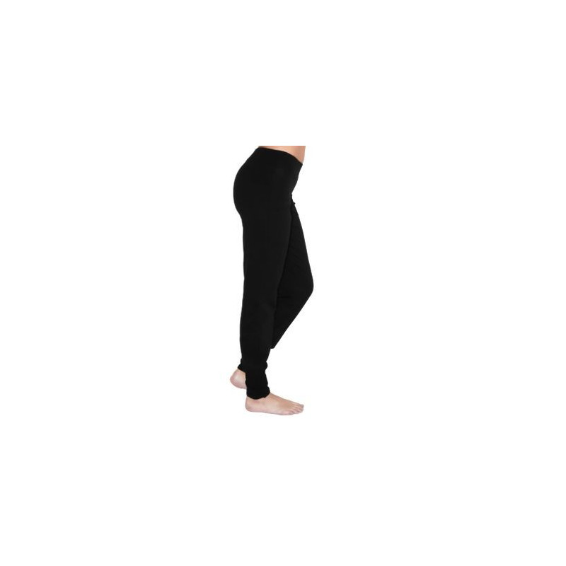 Pantalon de yoga coton bio noir