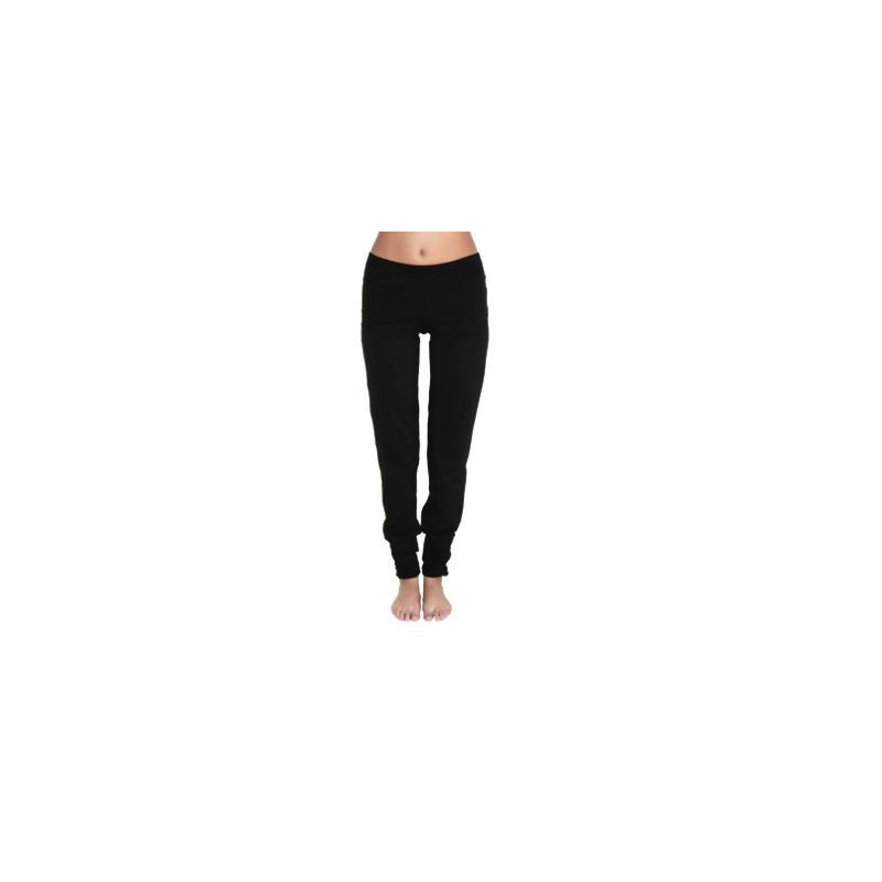 Pantalon de yoga coton bio noir