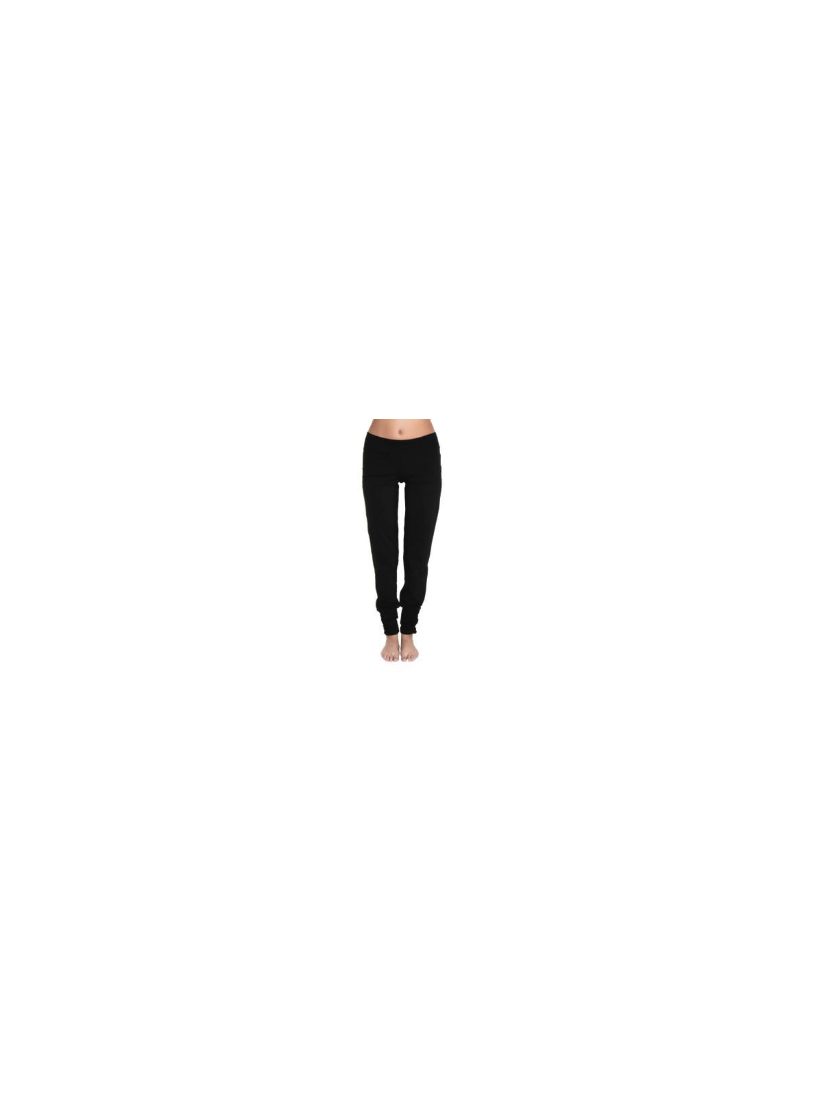 Pantalon de yoga coton bio noir