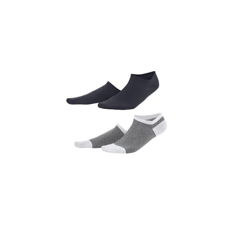 Lot 2 paires de socquettes coton bio 