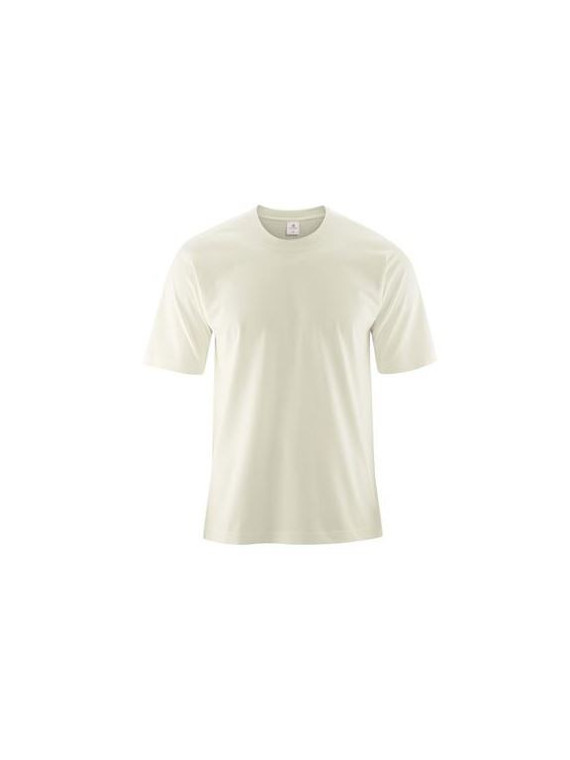 Tee-shirt homme 100% Coton bio écru